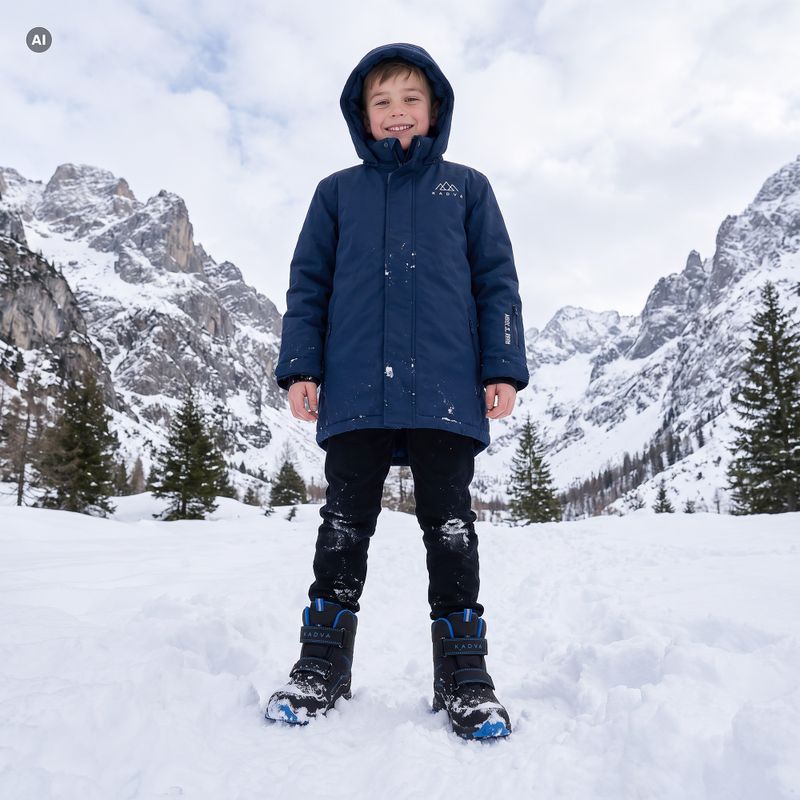 Dětské sněhule KADVA Snowey Mid WP černé 6