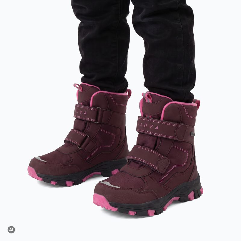 Dětské sněhule KADVA Snowey Mid WP růžové 2