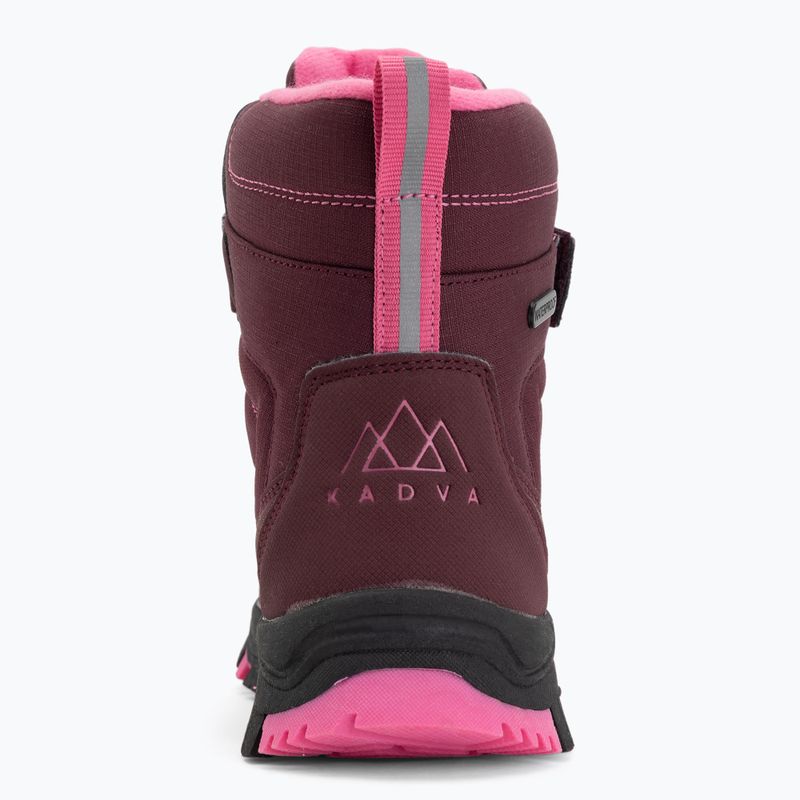 Dětské sněhule KADVA Snowey Mid WP růžové 12