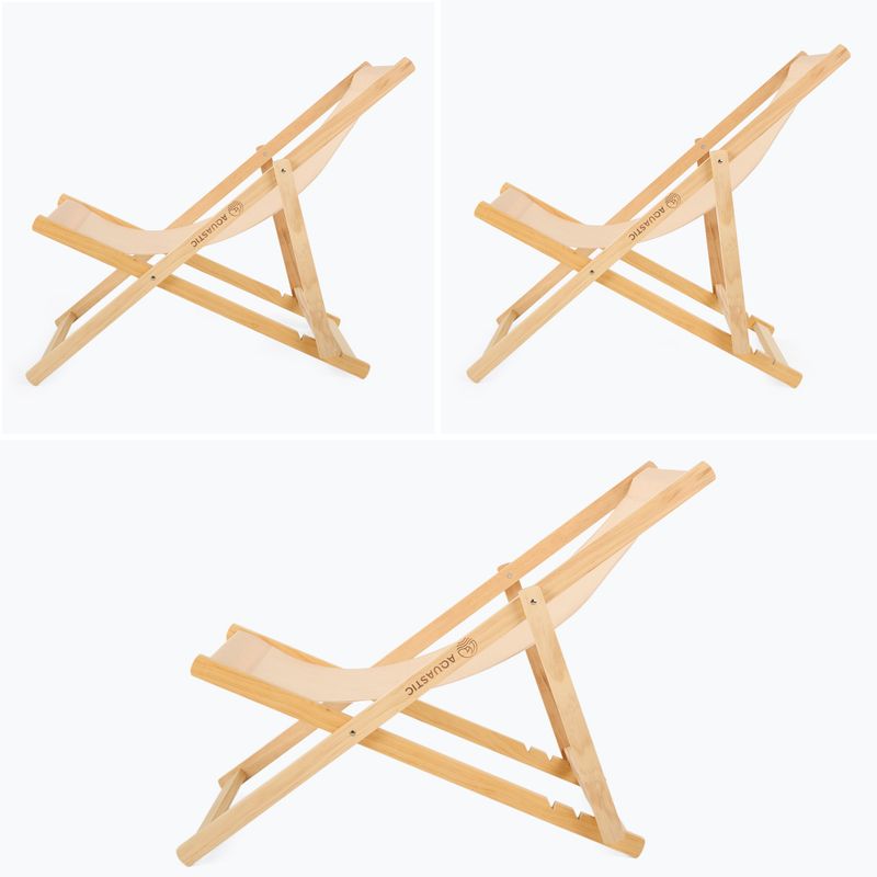 Plážové lehátko AQUASTIC Sunlito beige 10