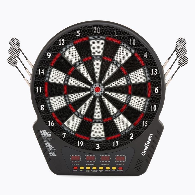Elektronický disk na šipky ONETEAM TargetJoy grey