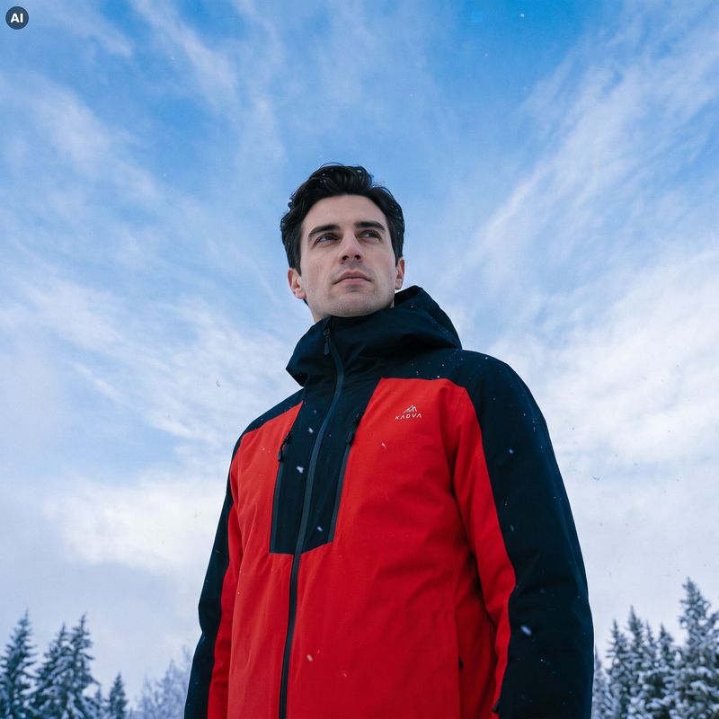 Pánská lyžařská bunda KADVA Velar WP 10K/8K černá 7
