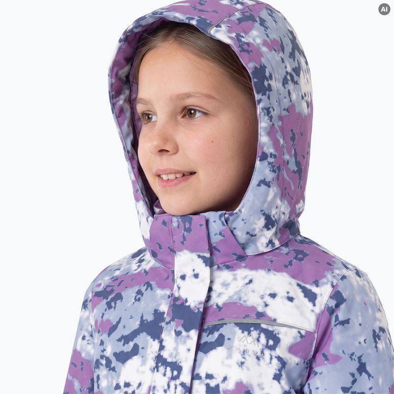 Dětský lyžařský komplet KADVA Skiki KDG WP 5K/3K fialový 4