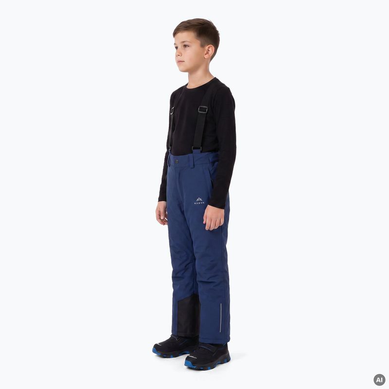 Dětský lyžařský komplet KADVA Skiki KDG WP 5K/3K tmavě modrý 4