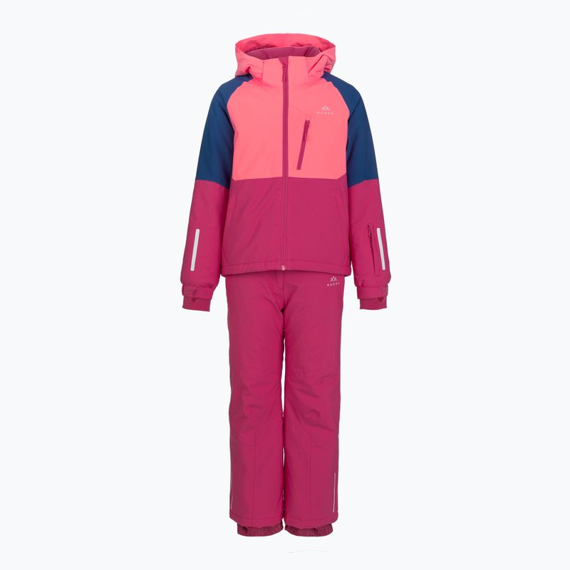Dětský lyžařský komplet KADVA Blizzy JR růžový 8
