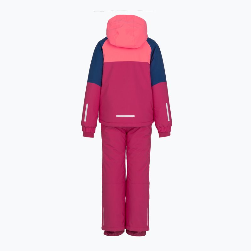 Dětský lyžařský komplet KADVA Blizzy JR růžový 9