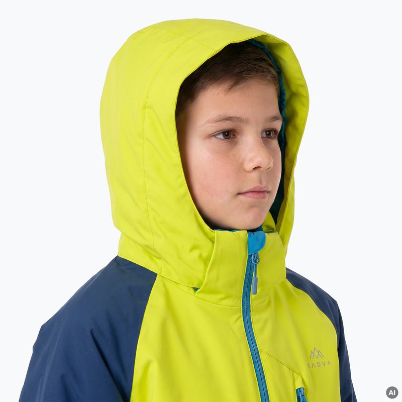 Dětský lyžařský komplet KADVA Blizzy JR modrý 4