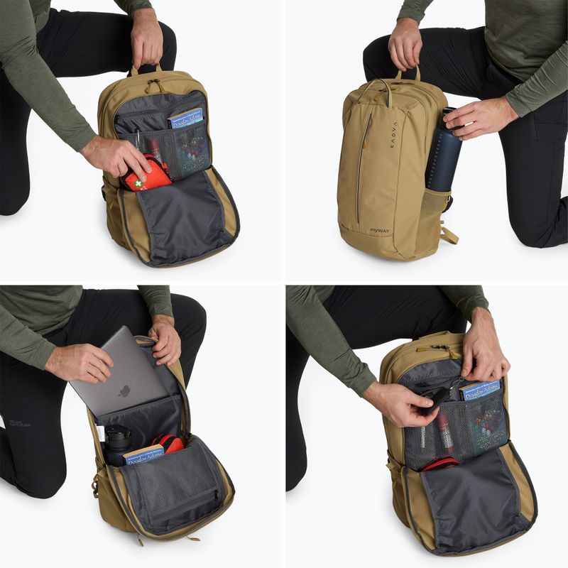 Turistický batoh Kadva anyWAY 25 l sand 7