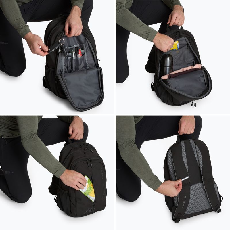 Turistický batoh Kadva Concise 20 l granatowy 7