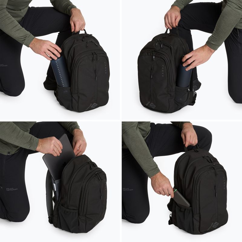 Turistický batoh KADVA Concise 20 l černý 8