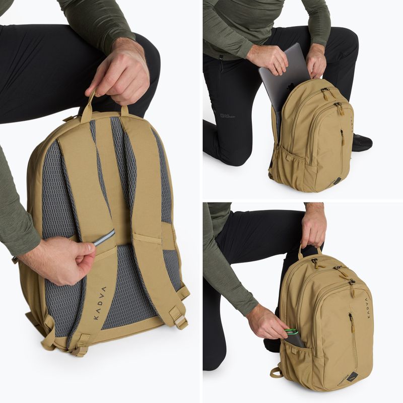 Turistický batoh Kadva Concise 20 l piaskowy 6
