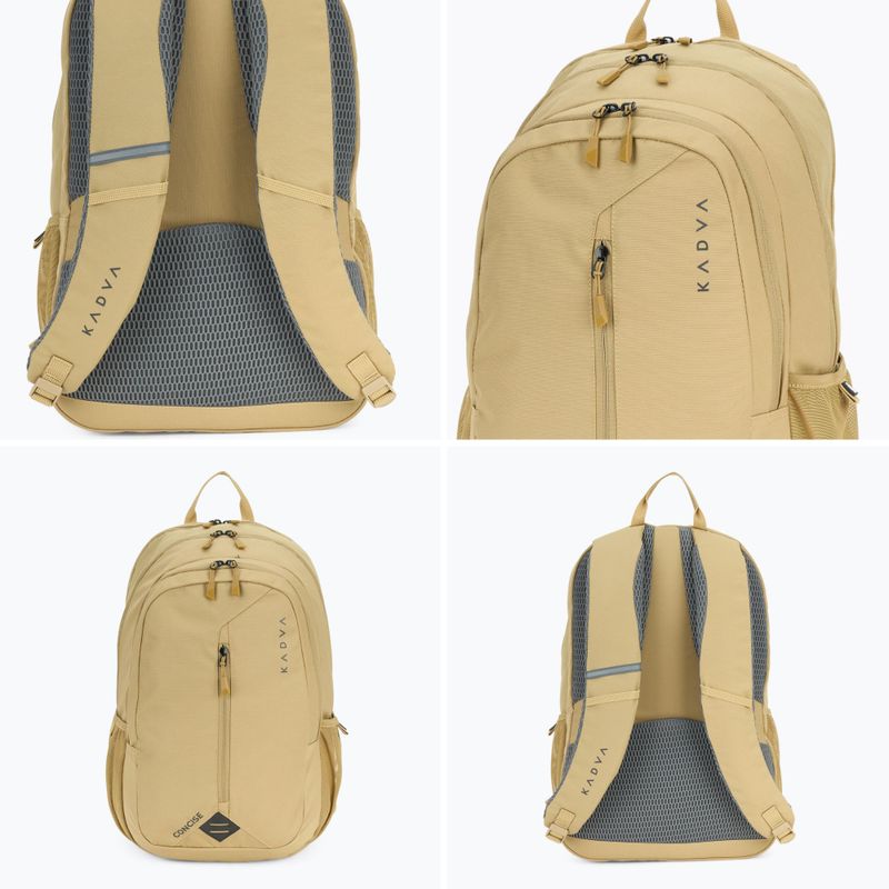 Turistický batoh Kadva Concise 20 l piaskowy 8