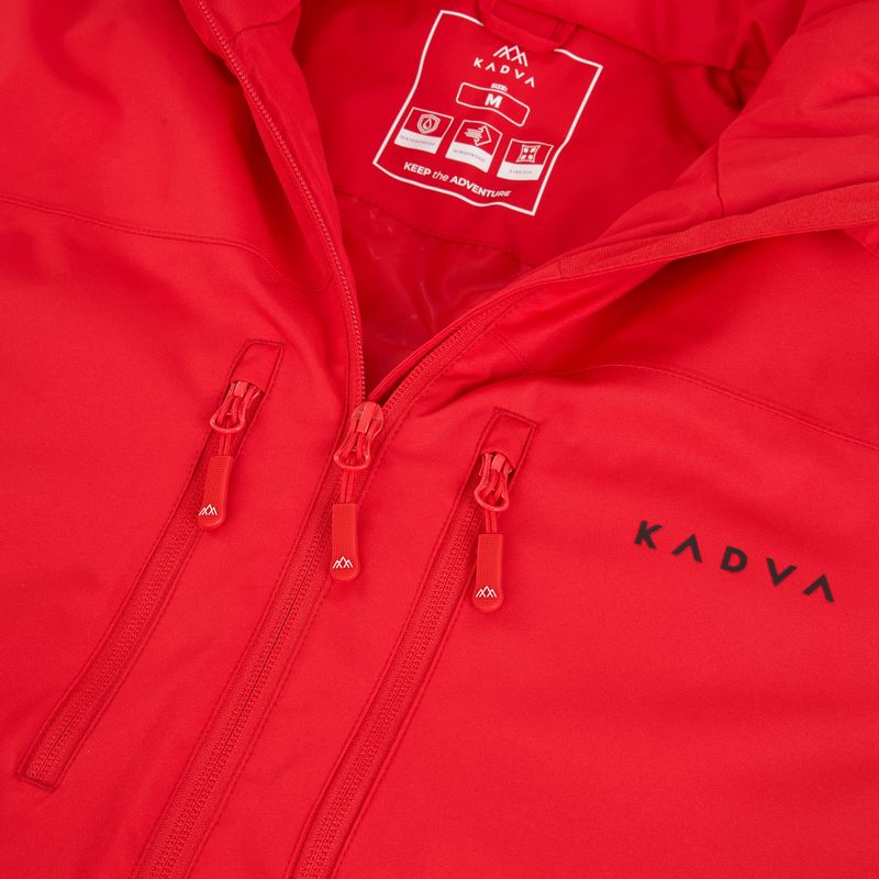 Pánská lyžařská bunda KADVA Edge X Jacket červená 4