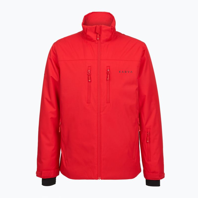 Pánská lyžařská bunda KADVA Edge X Jacket červená 11