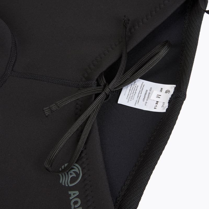Pánské neoprenové šortky AQUASTIC HydroCore SH 1.5 mm černé 10