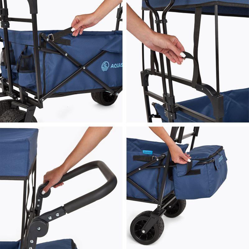 Transportní vozík AQUASTIC Cart modrý 7
