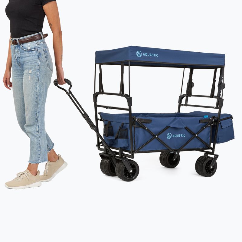 Transportní vozík AQUASTIC Cart modrý 9
