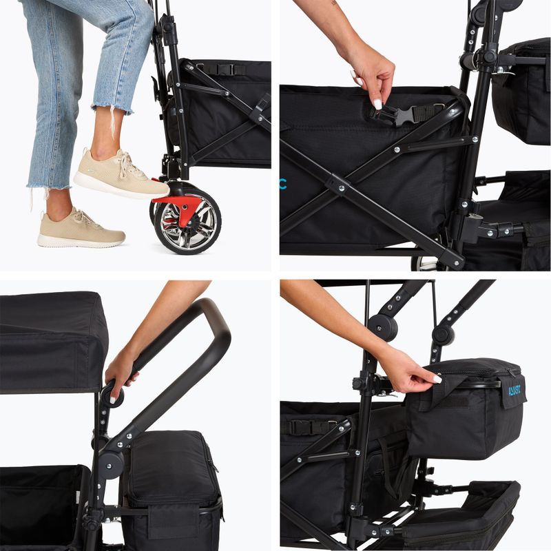 Transportní vozík AQUASTIC Luxor černý 7
