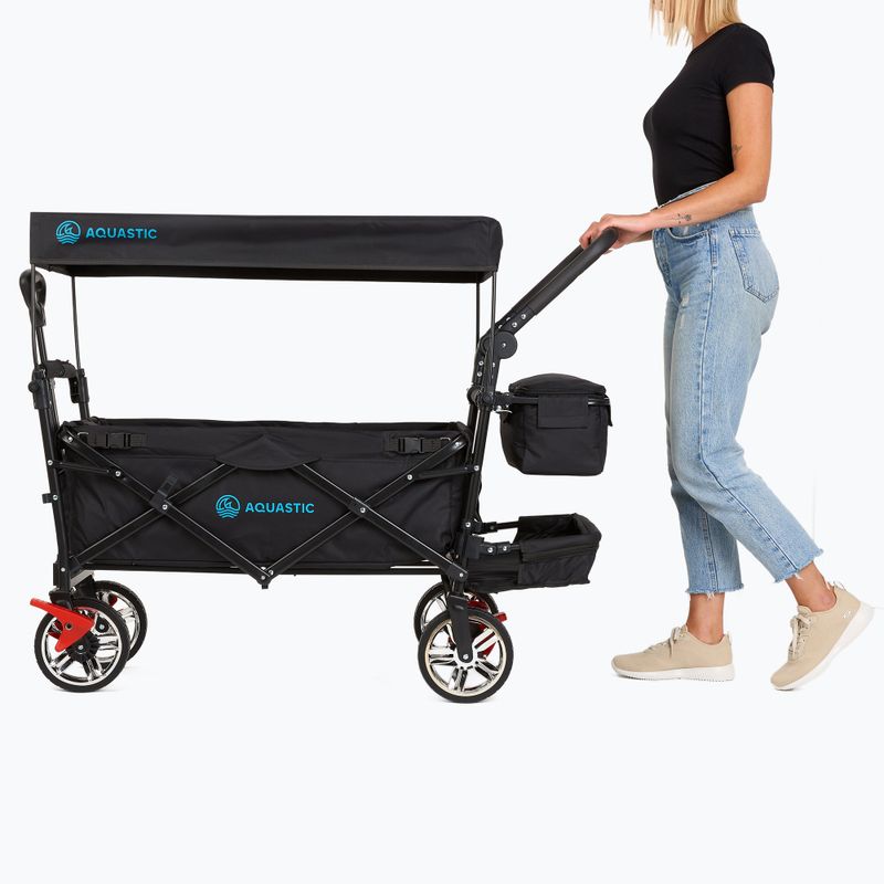 Transportní vozík AQUASTIC Luxor černý 8