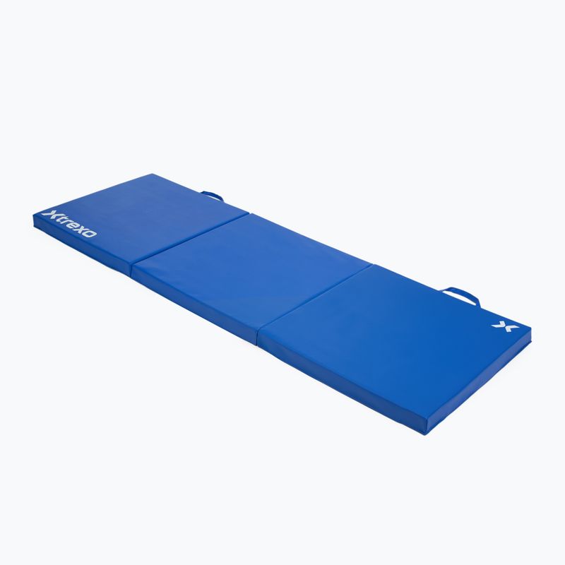 Skládací gymnastická matrace XTREXO 180 x 60 x 5 cm blue 3
