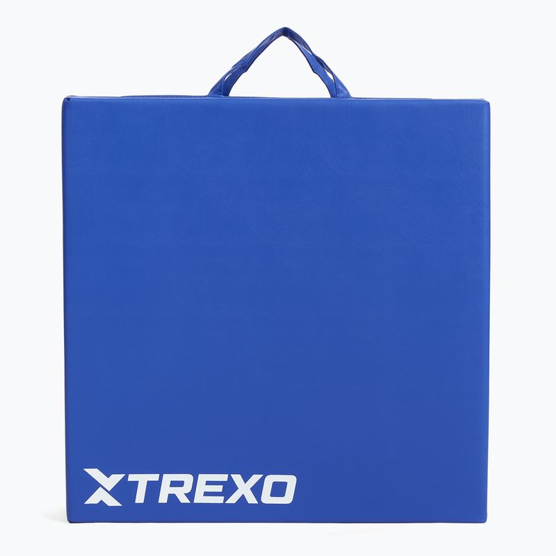 Skládací gymnastická matrace TREXO 180 x 60 x 5 cm blue 5