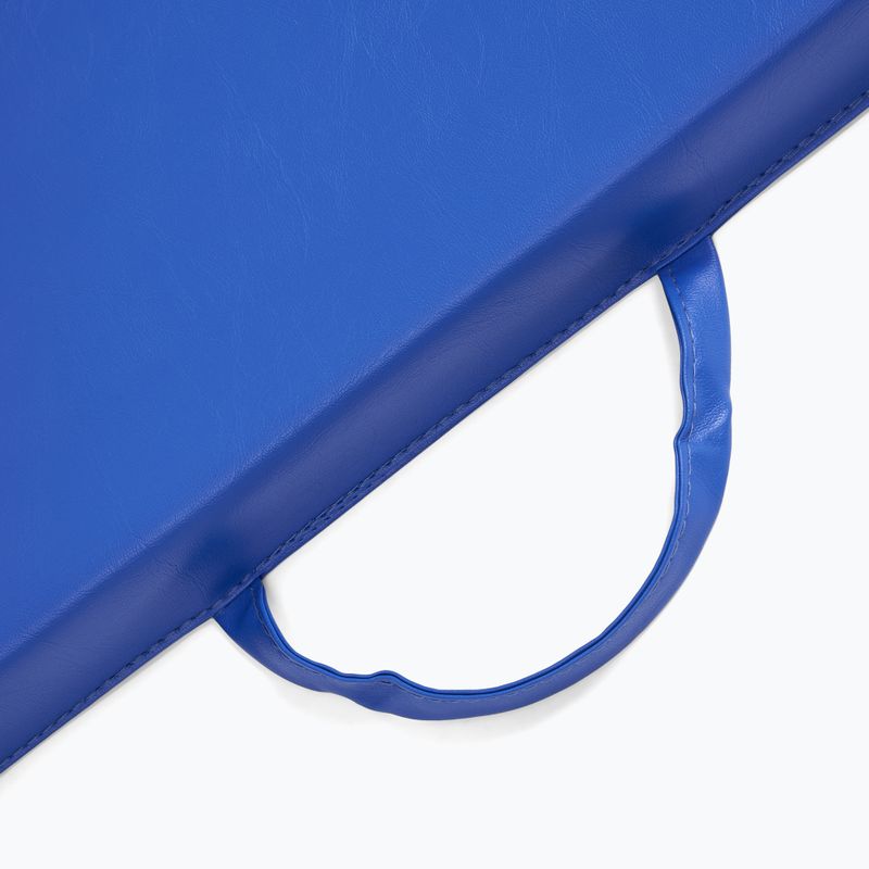 Skládací gymnastická matrace TREXO 180 x 60 x 5 cm blue 9