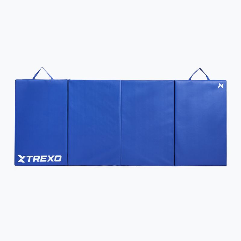 Skládací gymnastická matrace TREXO 195 x 80 x 5 cm blue 6