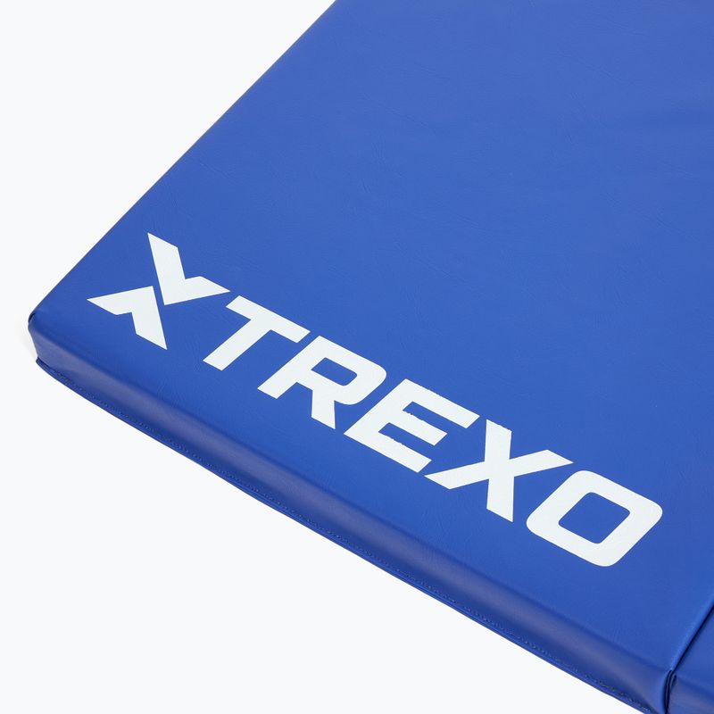 Skládací gymnastická matrace TREXO 195 x 80 x 5 cm blue 7