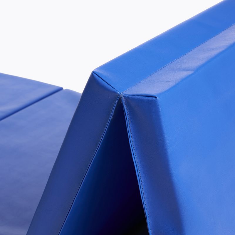 Skládací gymnastická matrace TREXO 195 x 80 x 5 cm blue 8