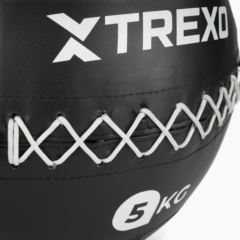 Posilovací míč TREXO Wall Ball 5 kg black 3
