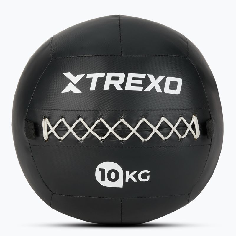 Medicinball TREXO Wall Ball 12 kg černý