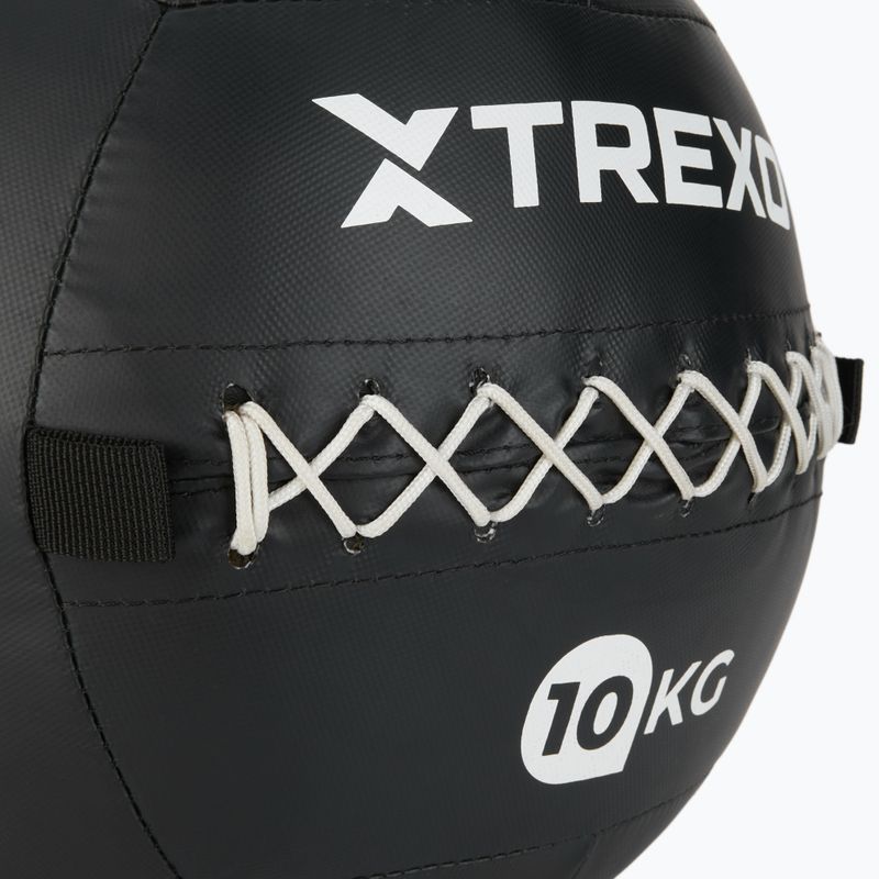 Medicinball TREXO Wall Ball 12 kg černý 3