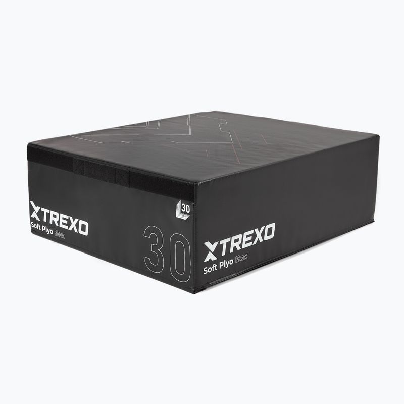 Skládací plyometrická bedna TREXO 30 cm black