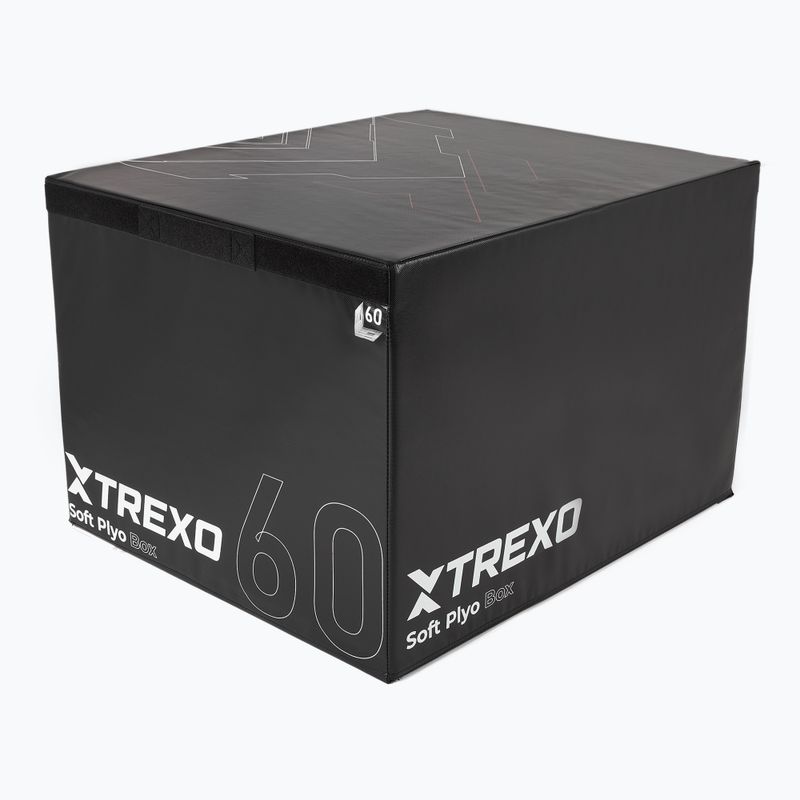 Skládací plyometrická bedna TREXO 60 cm black