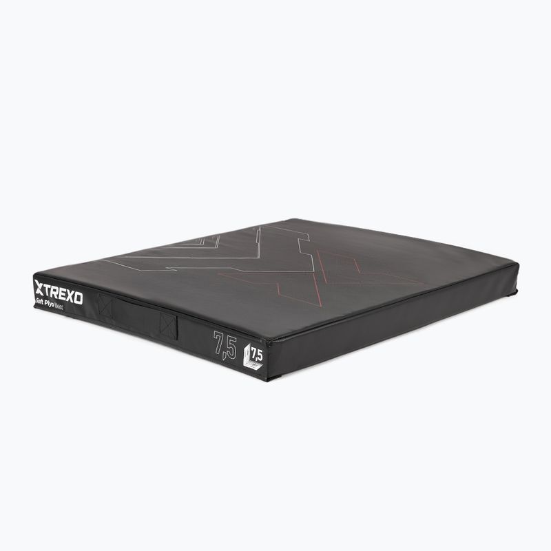 Skládací plyometrická bedna TREXO 7,5 cm black
