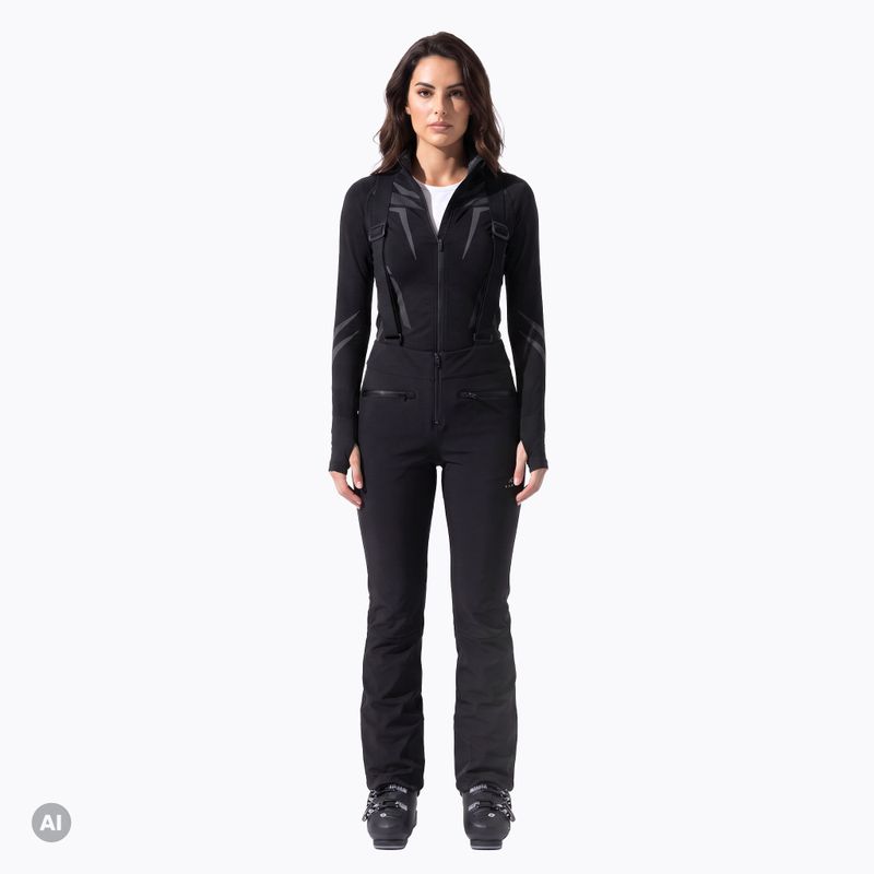 Dámské lyžařské kalhoty KADVA Zera WMNS WP 8K/5K SOFTSHELL černé