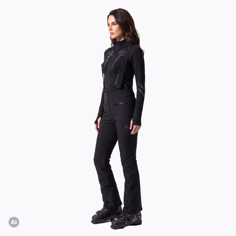 Dámské lyžařské kalhoty KADVA Zera WMNS WP 8K/5K SOFTSHELL černé 3