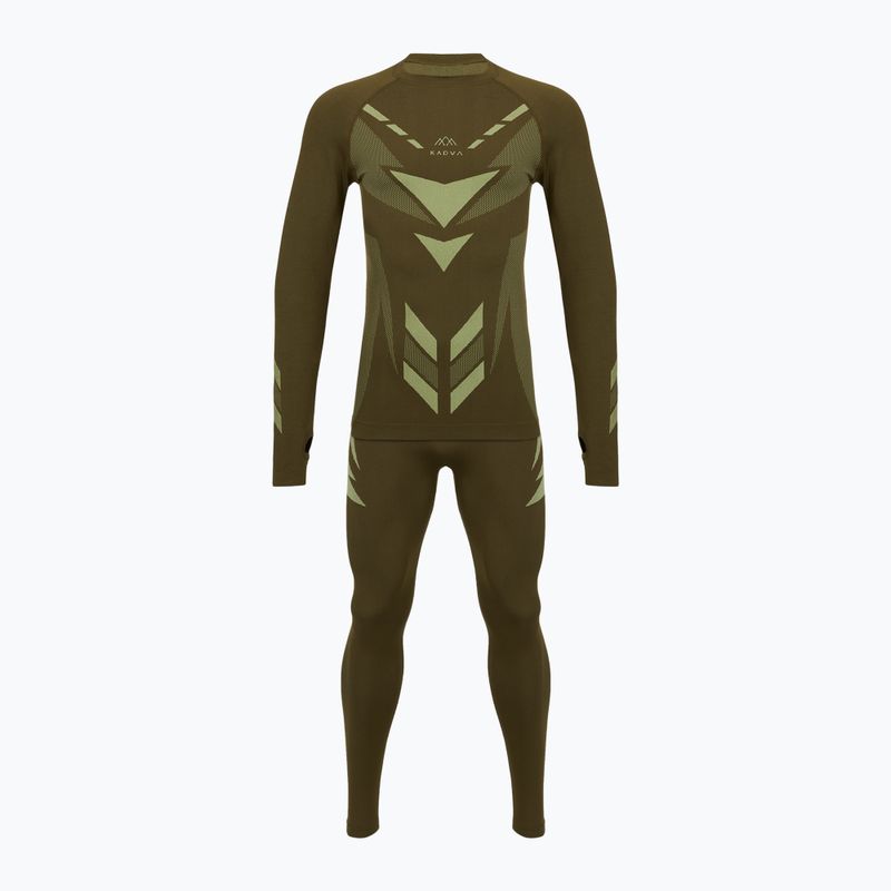 Pánská sada termo prádla KADVA Alpinestep Thermo SH Light Plus Set Green