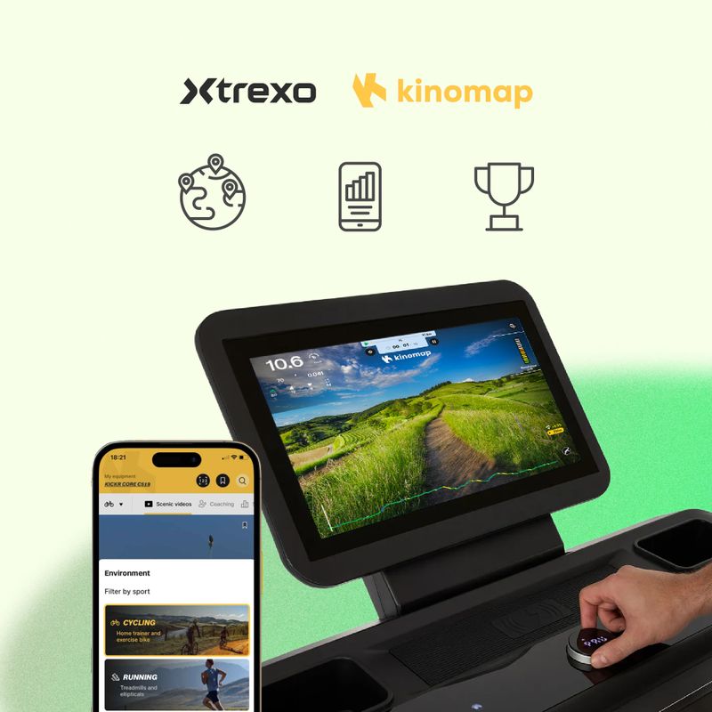 Elektrický běžecký pás XTREXO TXO-X250-S silver 3