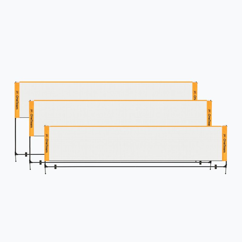 Badmintonová síť OneTeam Netura 4 orange 2