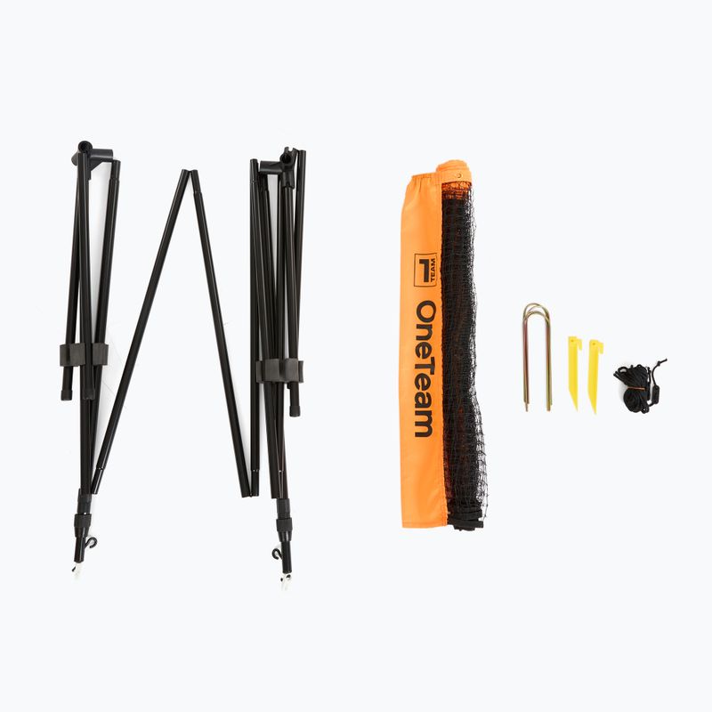 Badmintonová síť OneTeam Netura 4 orange 4