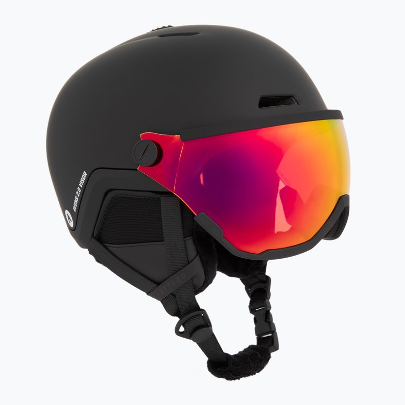 Dětská lyžařská helma ATTABO Avens 2.0 Jr Visor černá