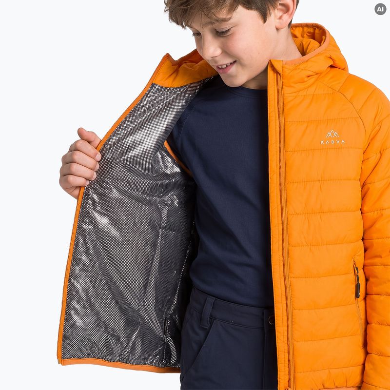 Dětská bunda KADVA Litey JR oranžová 4