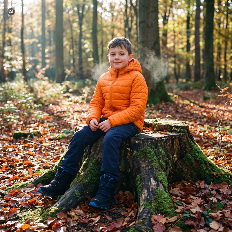 Dětská bunda KADVA Litey JR oranžová 5