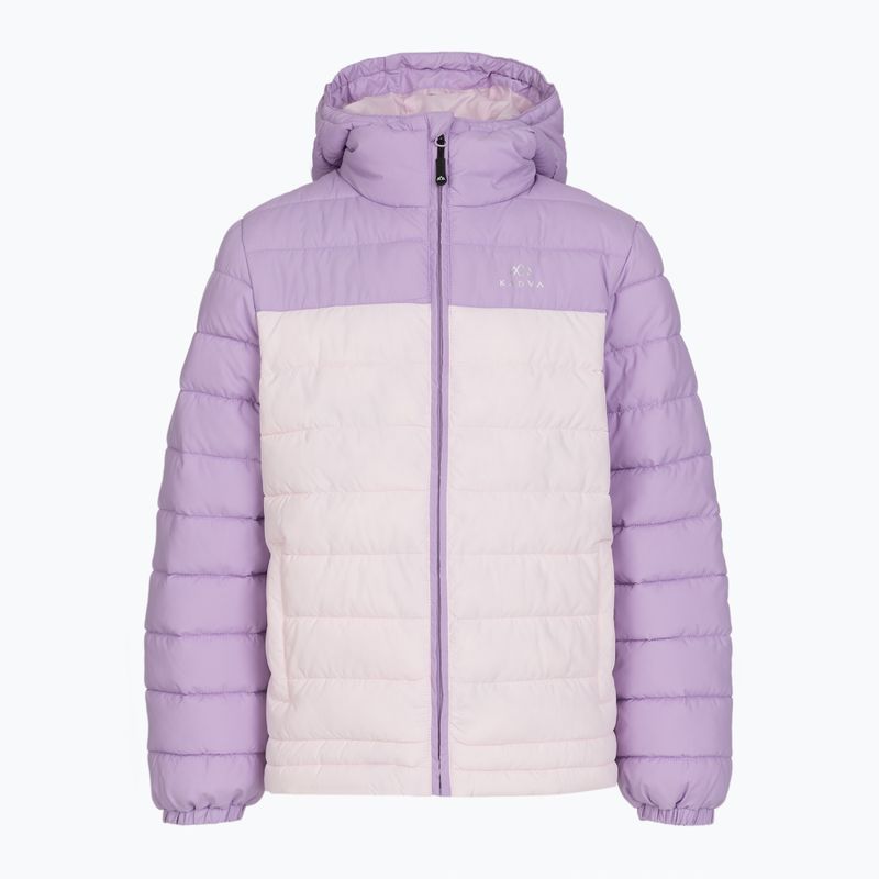 Dětská zateplená bunda KADVA Snoway JRG fialová 8