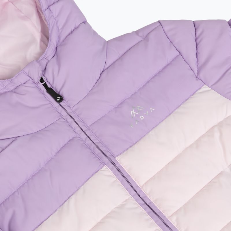 Dětská zateplená bunda KADVA Snoway JRG fialová 10