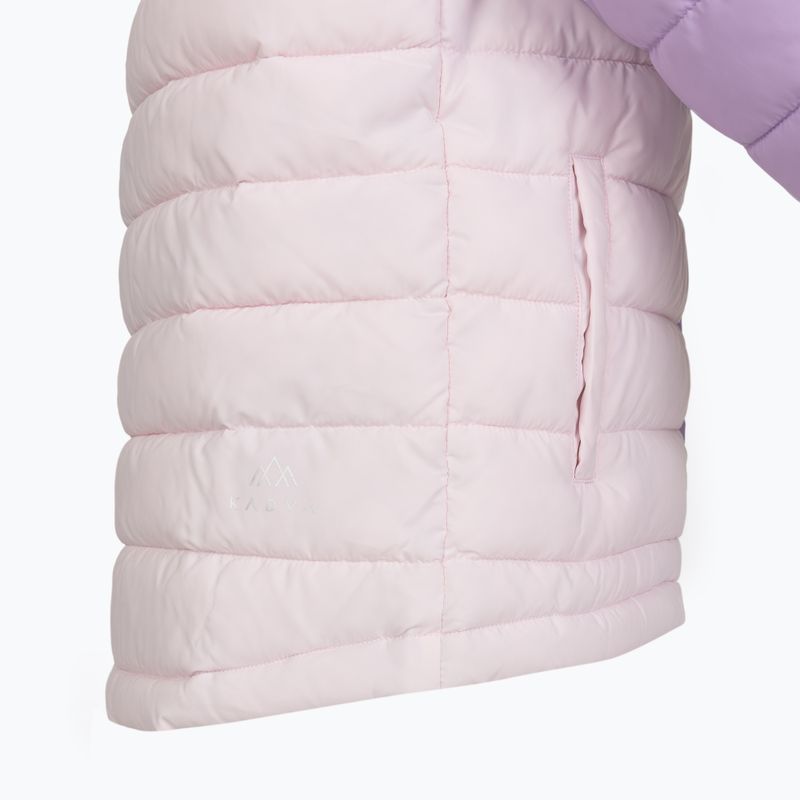 Dětská zateplená bunda KADVA Snoway JRG fialová 12