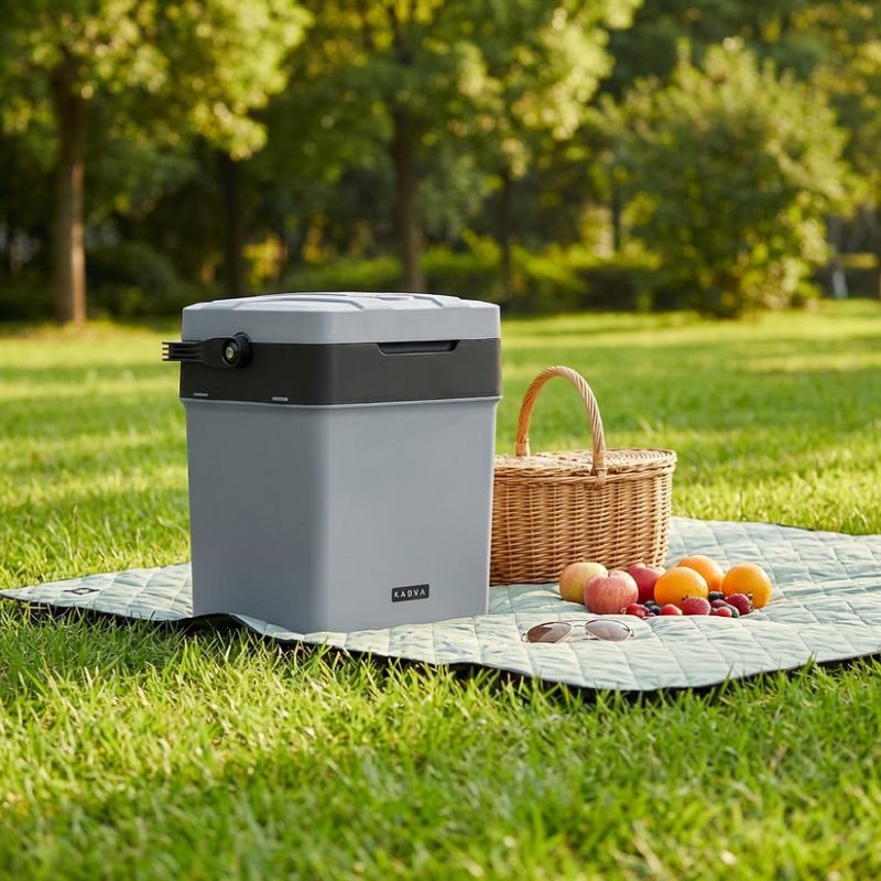 Cestovní lednice KADVA AC/DC gray 4