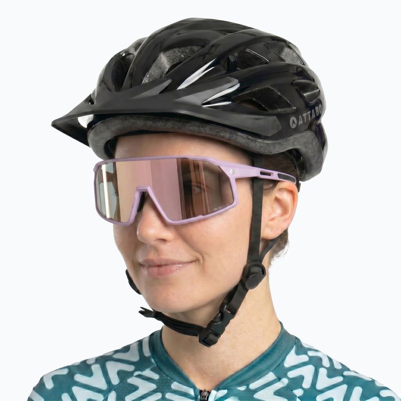 Cyklistické sluneční brýle ATTABO Stilb photochromic violet 2