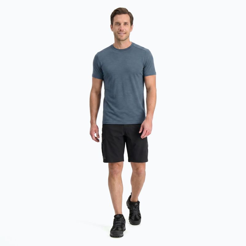 Pánské termoregulační tričko WOOLCANO Merino 100% TEE0546 šedé 2